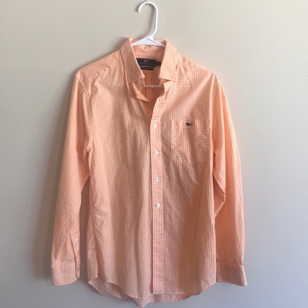Vineyard Vines checkered button down